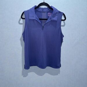 Purple Sleeveless Golf / Pickleball Top by Lillie Green